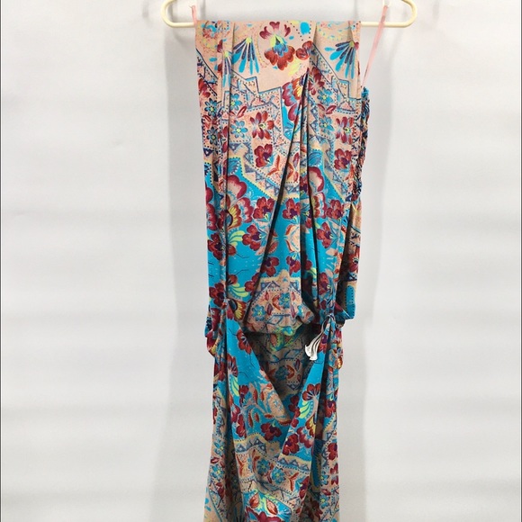 F21 Forever 21 Strapless Tube Boho Maxi Dr… - Picture 5 of 9